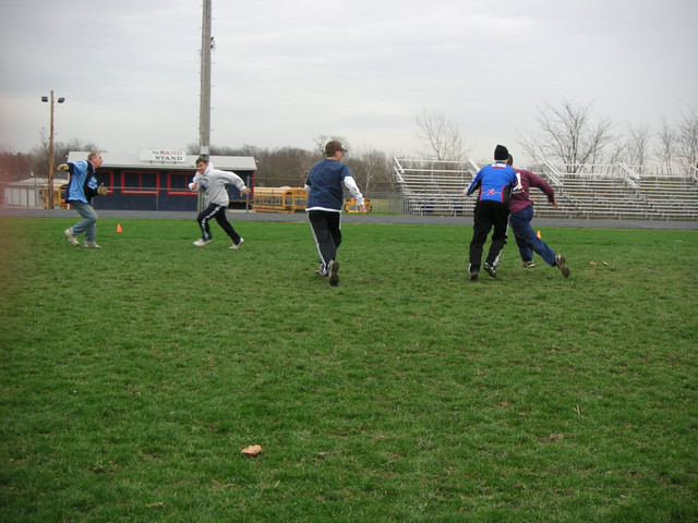 Brett running the ball